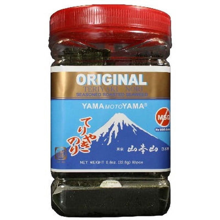 Yamamotoyama Teriyaki Nori, Seasoned Roasted Seaweed, Asian Food
