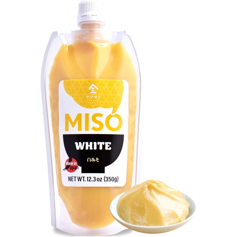 Yamasan White Miso Paste with Rice Malt, 350g - Traditional