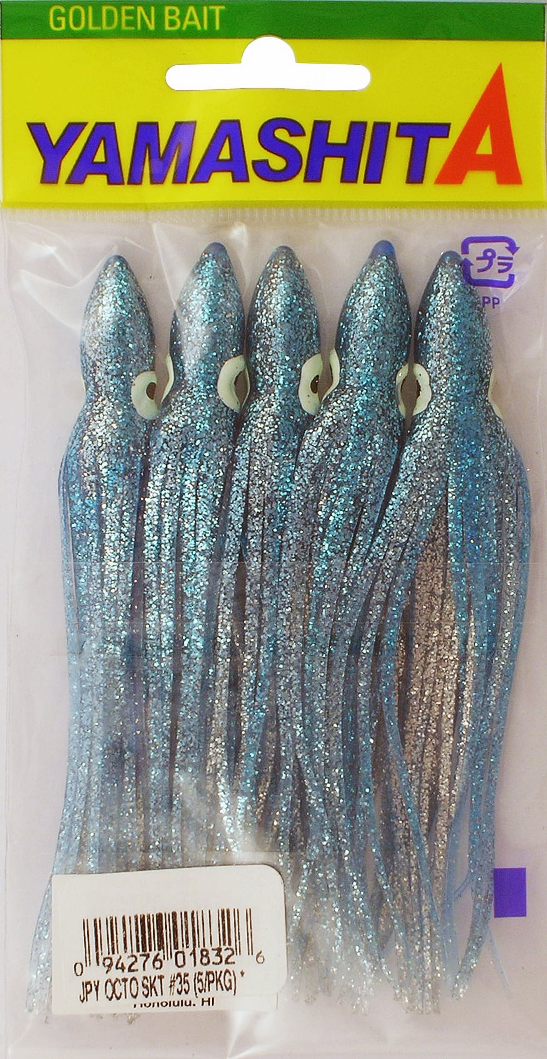 Yamashita Octopus Skirt 3.5 Inch 5-Pack Fishing Lures