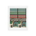 thumbnail image 1 of Yamato Hotel Mukden Manchuria owned by the South Manchuria Railway, 1933. Framed Vintage Travel Poster, 1 of 2