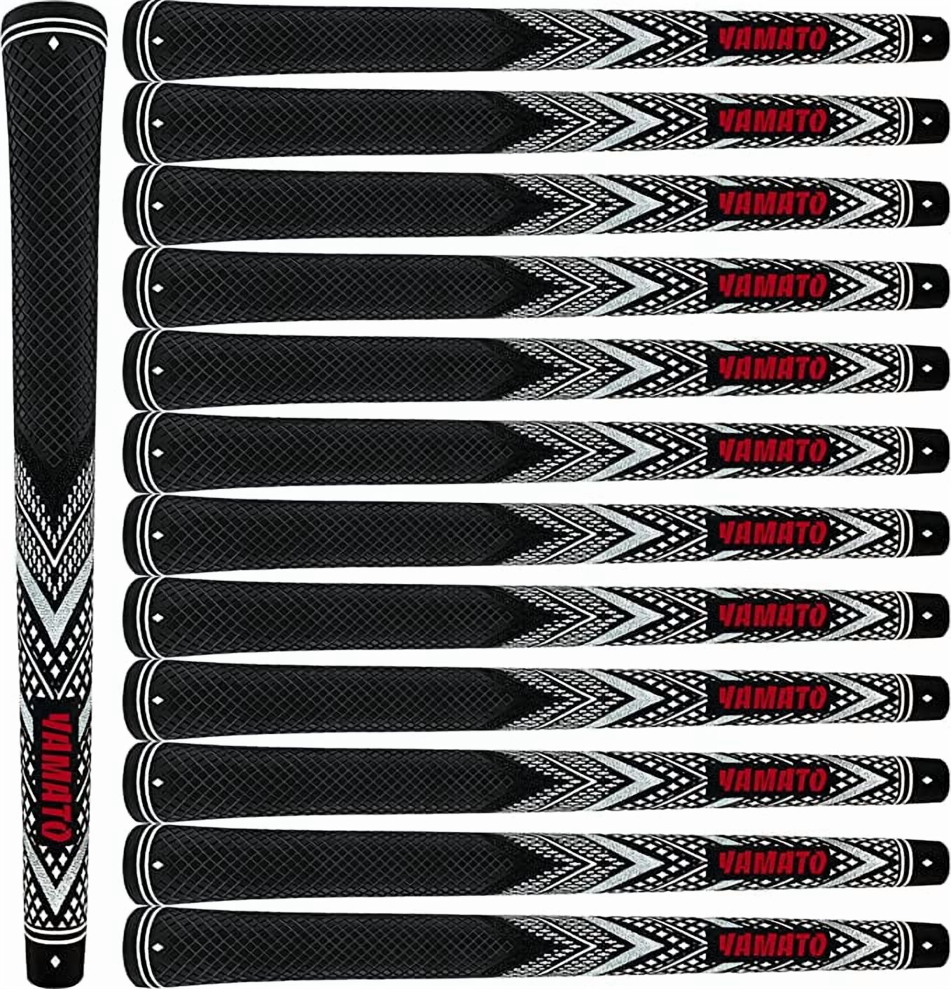 Yamato Innovative Golf Grips 13 Pack Midsize/Standardsize Golf Club Grips, All-Weather Firm Control And High Performance Grips Provides Superior Comfort And Responsiveness