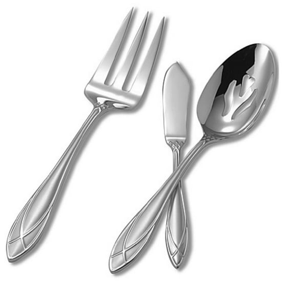 Yamazaki Alexandra 3-Piece Serving Set 18/8 Stainless Steel