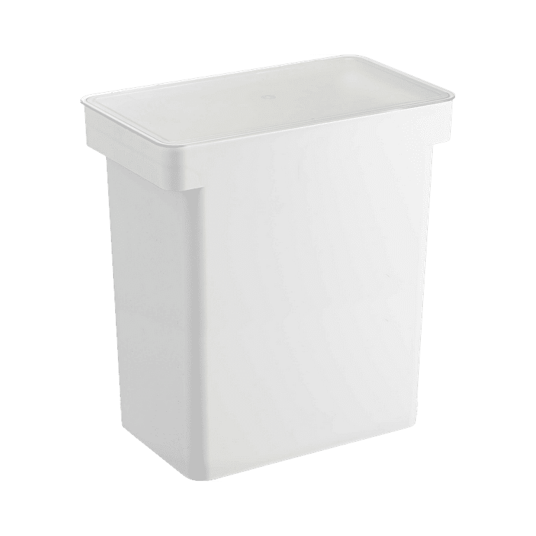 Yamazaki Home Rolling Airtight Pet Food Container - 25 lbs - White