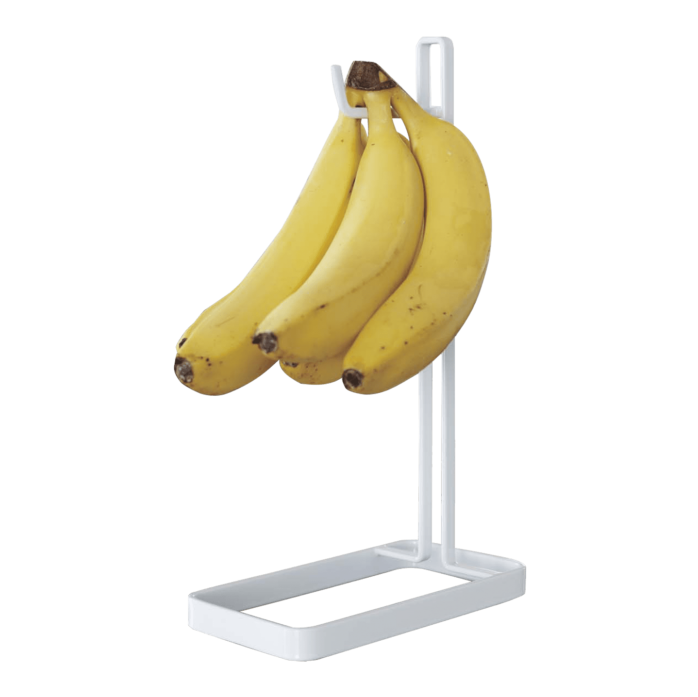 White Steel Minimalist Banana Hanger Stand