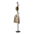 thumbnail image 1 of Yamazaki Home Coat Rack, Steel, Holds 26.4 lbs Black, 1 of 6