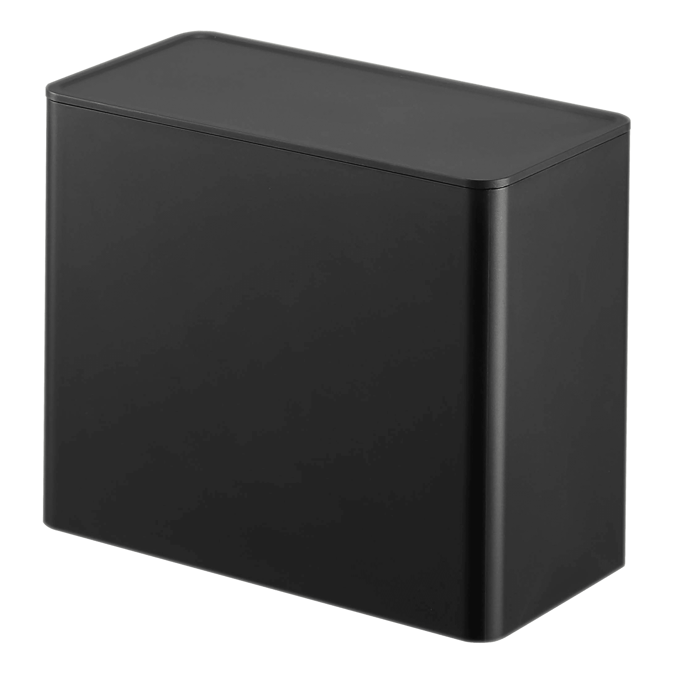 Black Polypropylene Coffee Filter Storage Case with Lid