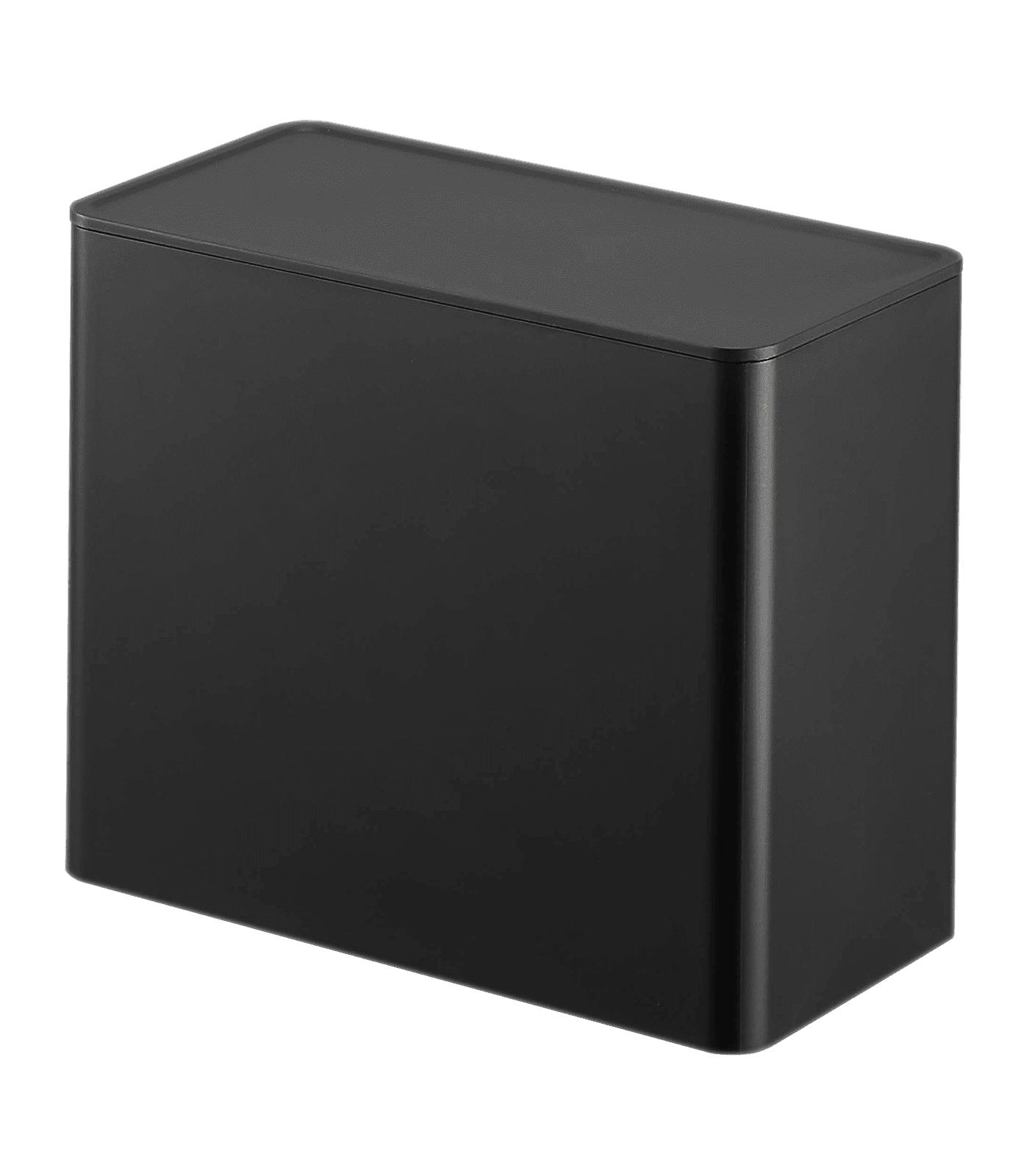 Black Polypropylene Coffee Filter Storage Case with Lid