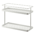 thumbnail image 1 of Yamazaki Home  Countertop Organizer Rack, Steel, Holds 13 lbs - L 4.72 x W 11.02 x H  8.27 inches White, 1 of 3