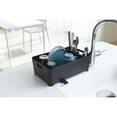 thumbnail image 1 of Yamazaki Home Dish Rack, Black, ABS Plastic, 1.25 gallon, 4.5 liters, Supports 11 pounds, Built-in Utensil Holder, Draining Spout, Handles, No Assembly, 1 of 7