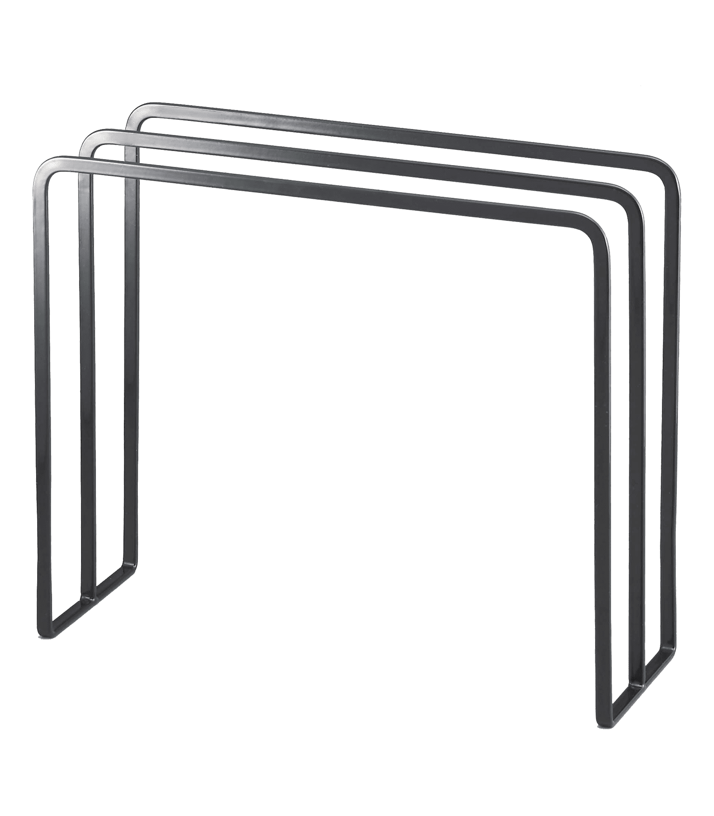 Black Steel Water Resistant Dishcloth Hanger