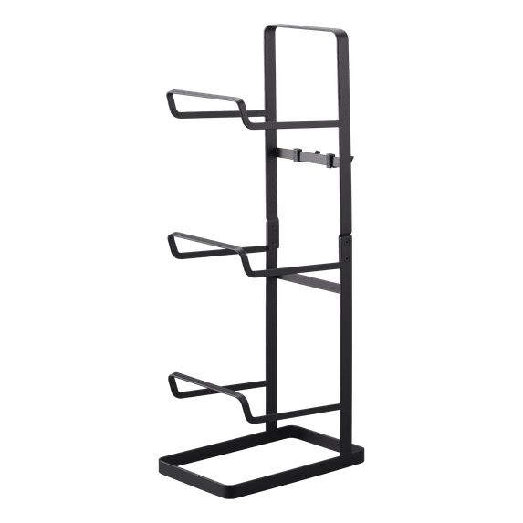 Yamazaki Home Fitness Equipment Storage Rack, Black, Steel