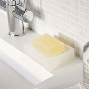 Yamazaki Home Float Rectangular Self-Draining Soap Dish