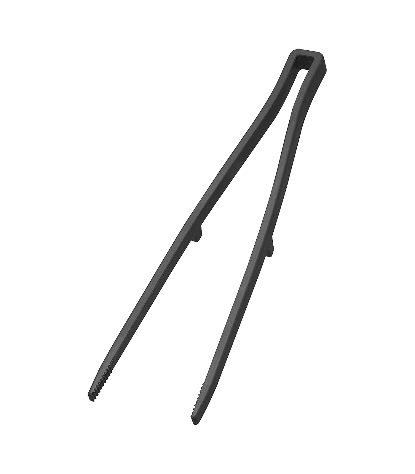 Black Silicone Floating Tweezer Kitchen Tongs