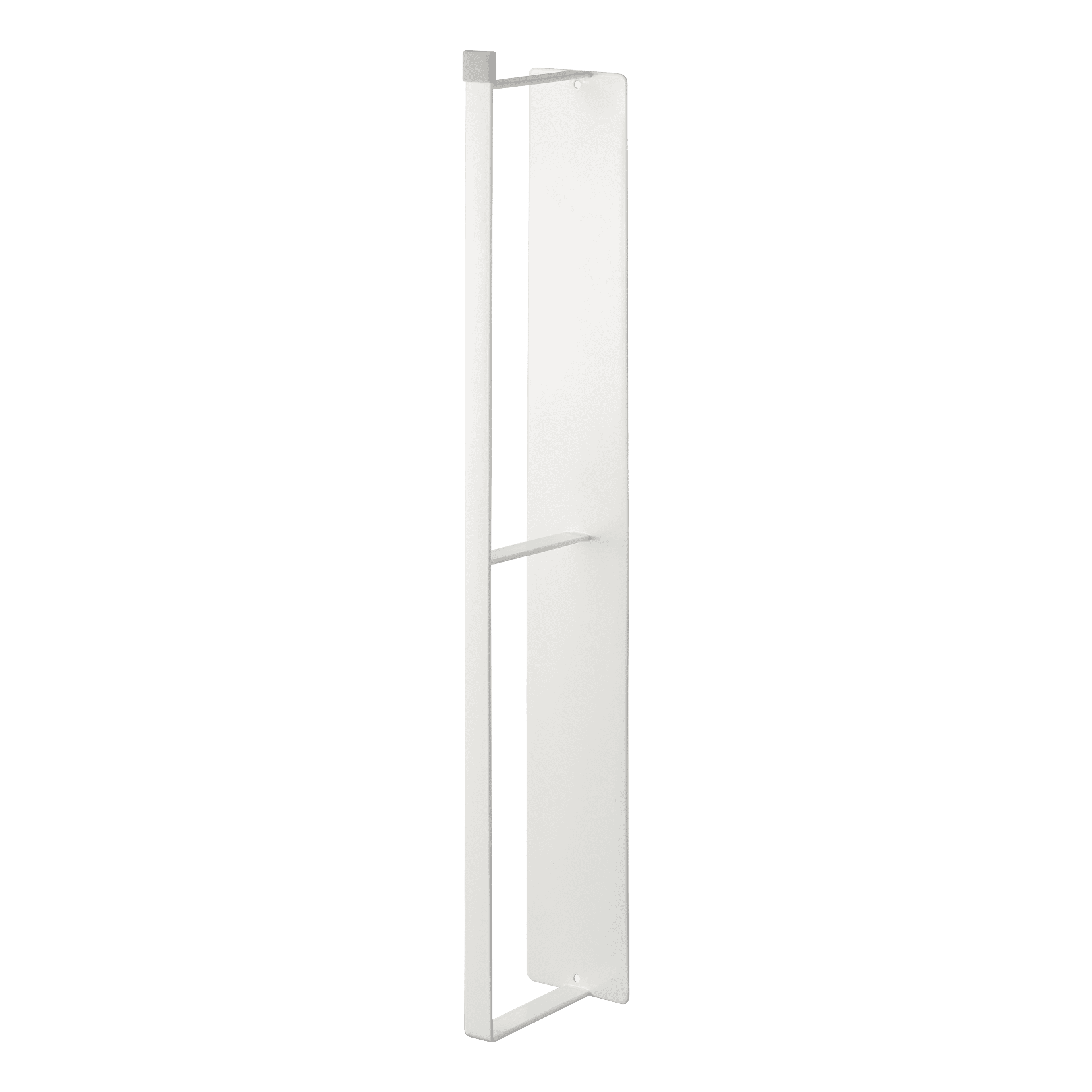 Large Black Metal Magnet Laundry Hanger Storage Rack