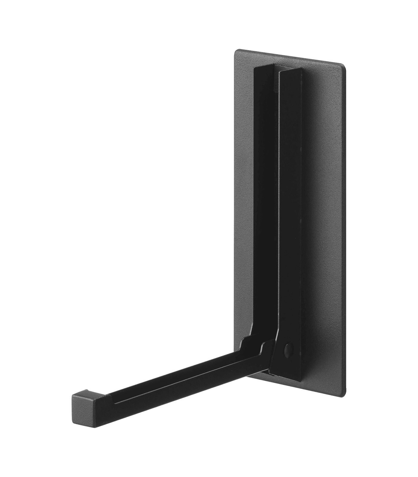 Black Steel Magnetic Folding Wall Hook