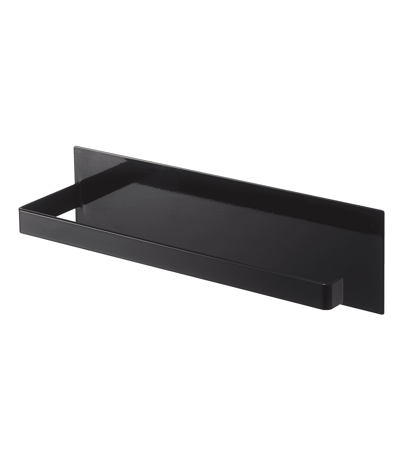 Black Steel Magnetic Paper Towel Holder for Kitchen