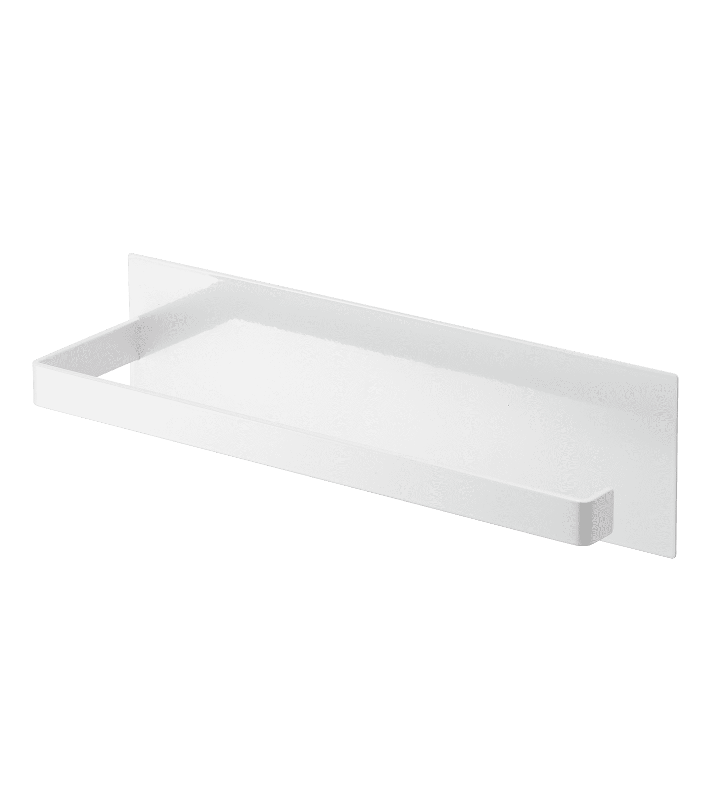 White Steel Magnetic Paper Towel Holder