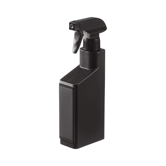Yamazaki Home Magnetic Spray Bottle, Black, ABS Plastic, 16.9 fl oz, 500 ml, Magnetic, No Assembly