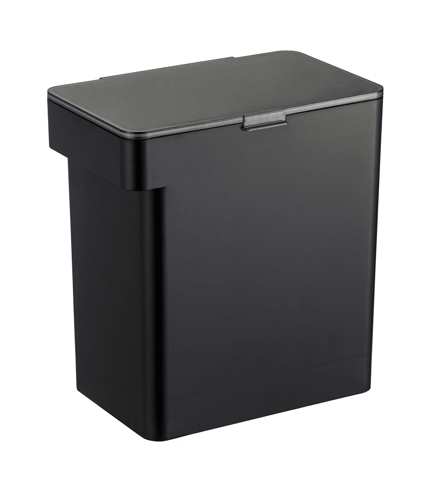 Large Black Airtight Plastic Pet Food Container