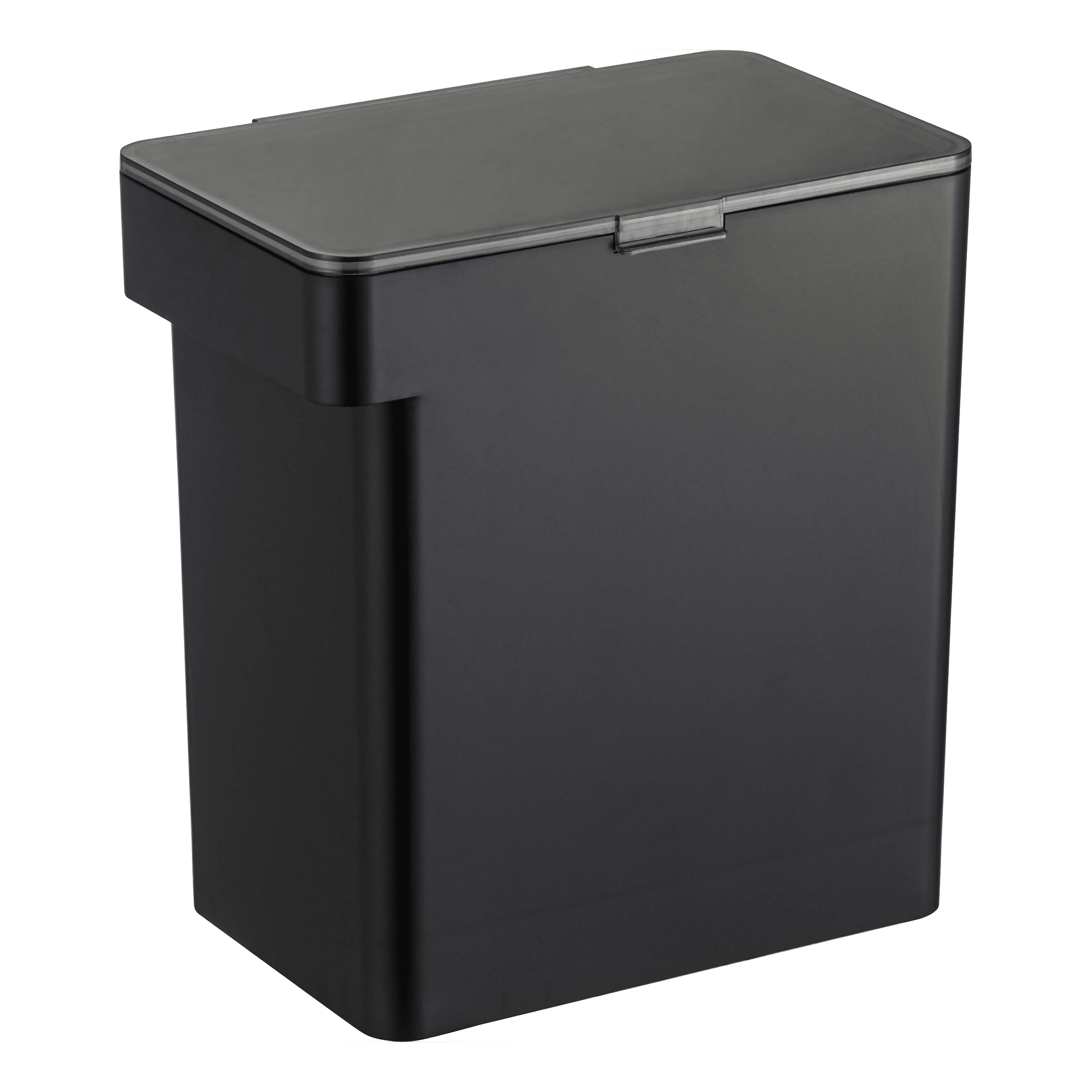 Large Black Airtight Plastic Pet Food Container