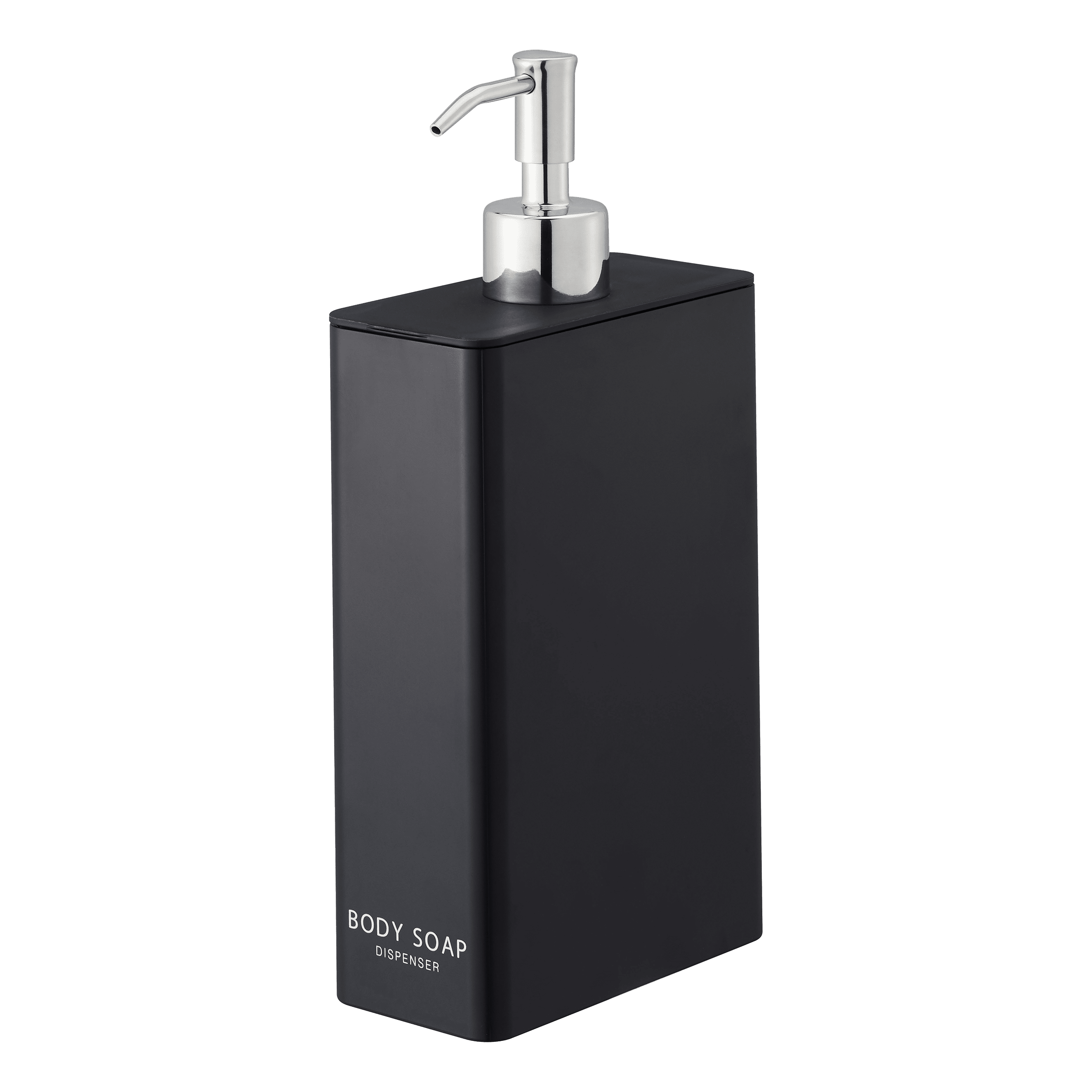 Black Rectangular ABS Resin Body Soap Dispenser