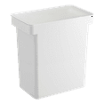 thumbnail image 1 of Yamazaki Home Rolling Airtight Pet Food Container (25 lbs.), White, Polypropylene, Extra Large, 6.6 gallons, 25 liters, Airtight, Wheels, No Assembly, 1 of 7