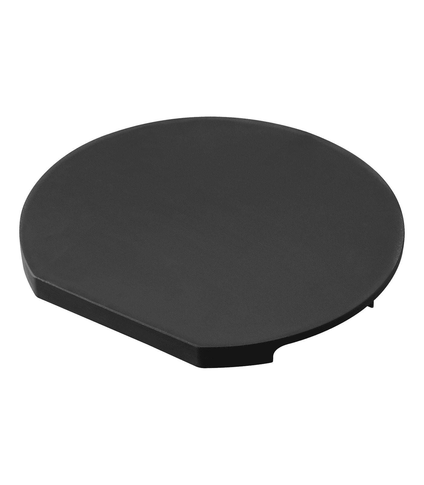 Black Round Magnetic Polypropylene Cutting Board, 11.81"