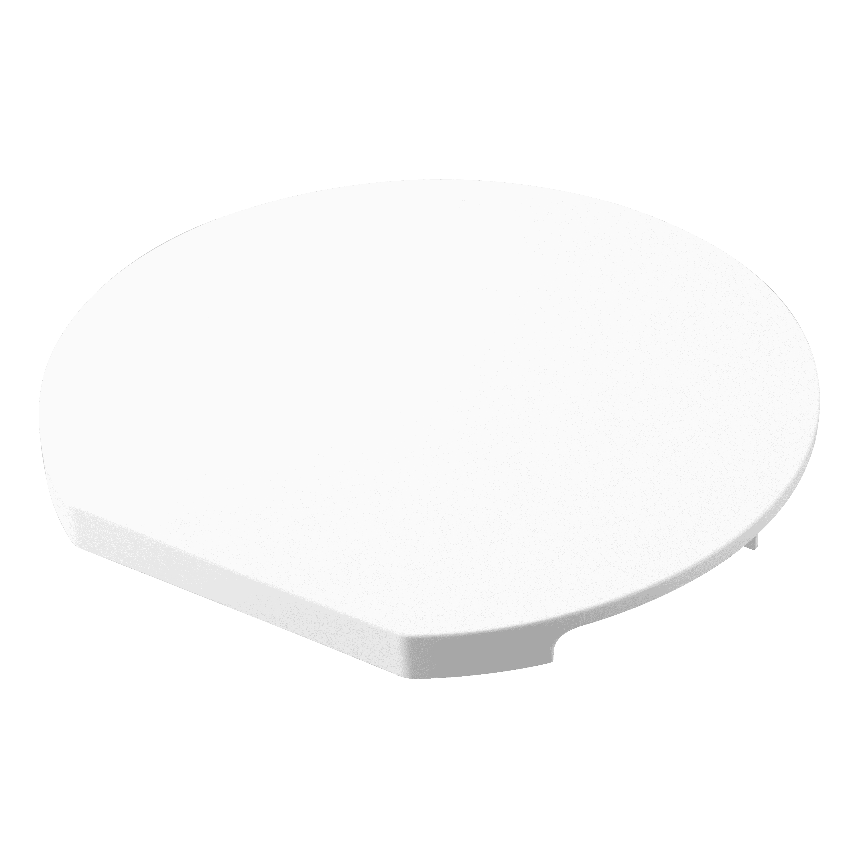 White Round Magnetic Polypropylene Cutting Board