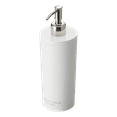 thumbnail image 1 of Yamazaki Home  Round Shower Dispenser - Three Styles, ABS Plastic, Conditioner, 16.9 fluid oz., 500 ml White, 1 of 7