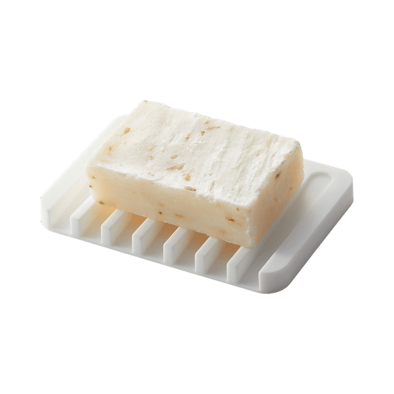 Yamazaki Home Self Draining Soap Tray White Silicone No Assembly Walmart