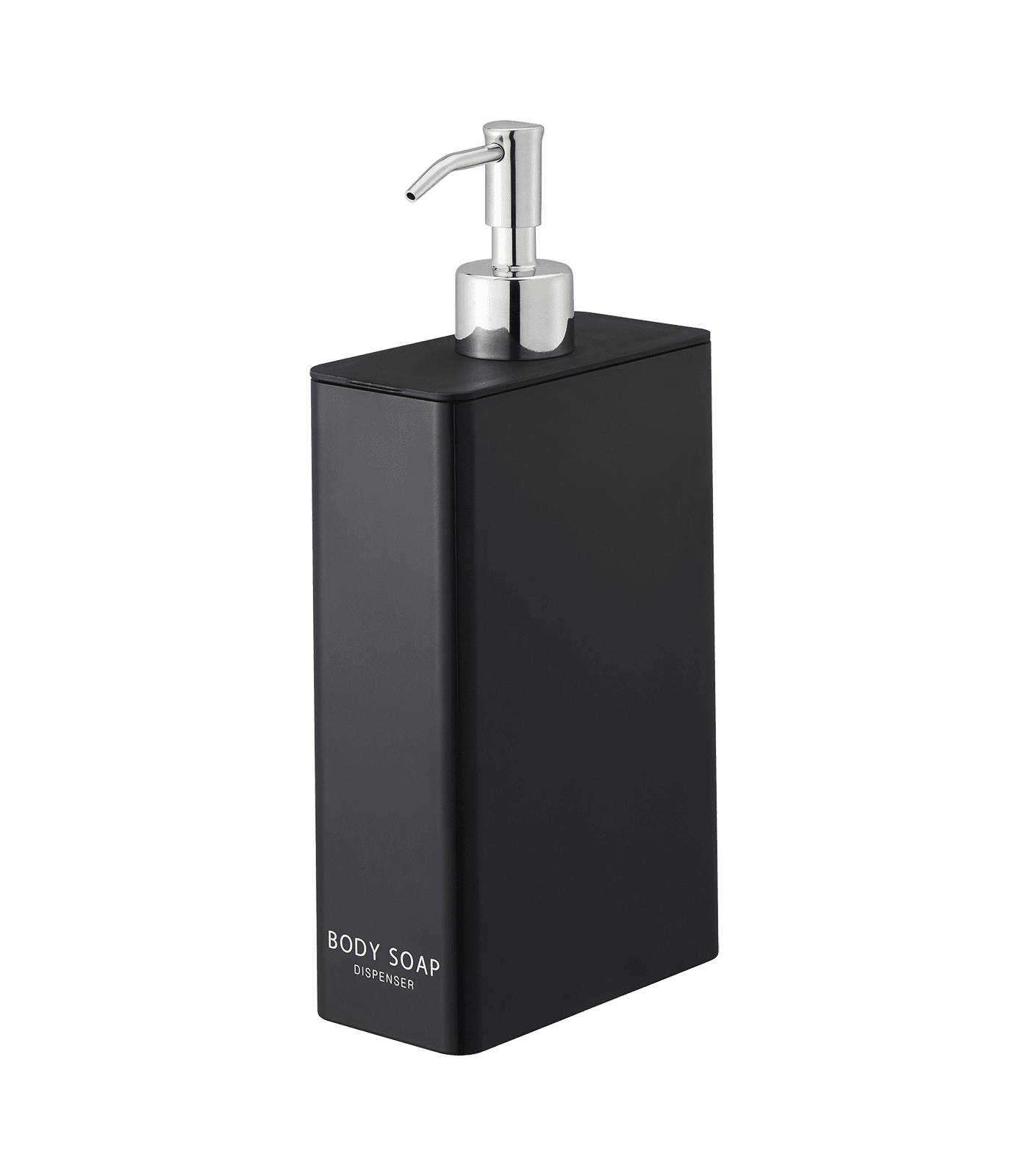 Black Rectangular ABS Resin Body Soap Dispenser