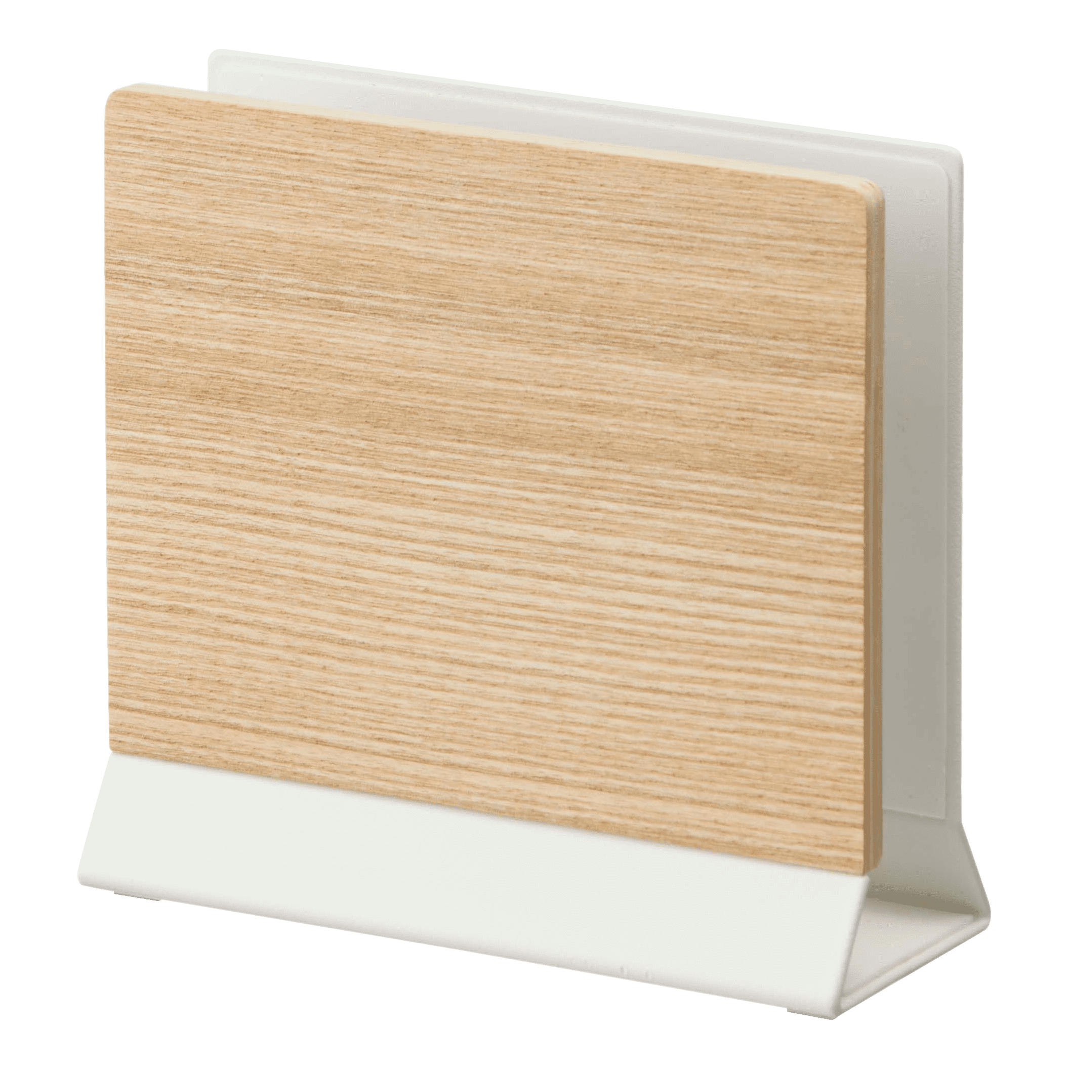 Yamazaki Home Slim Laptop Stand, Ash, Steel + Wood, No Assembly