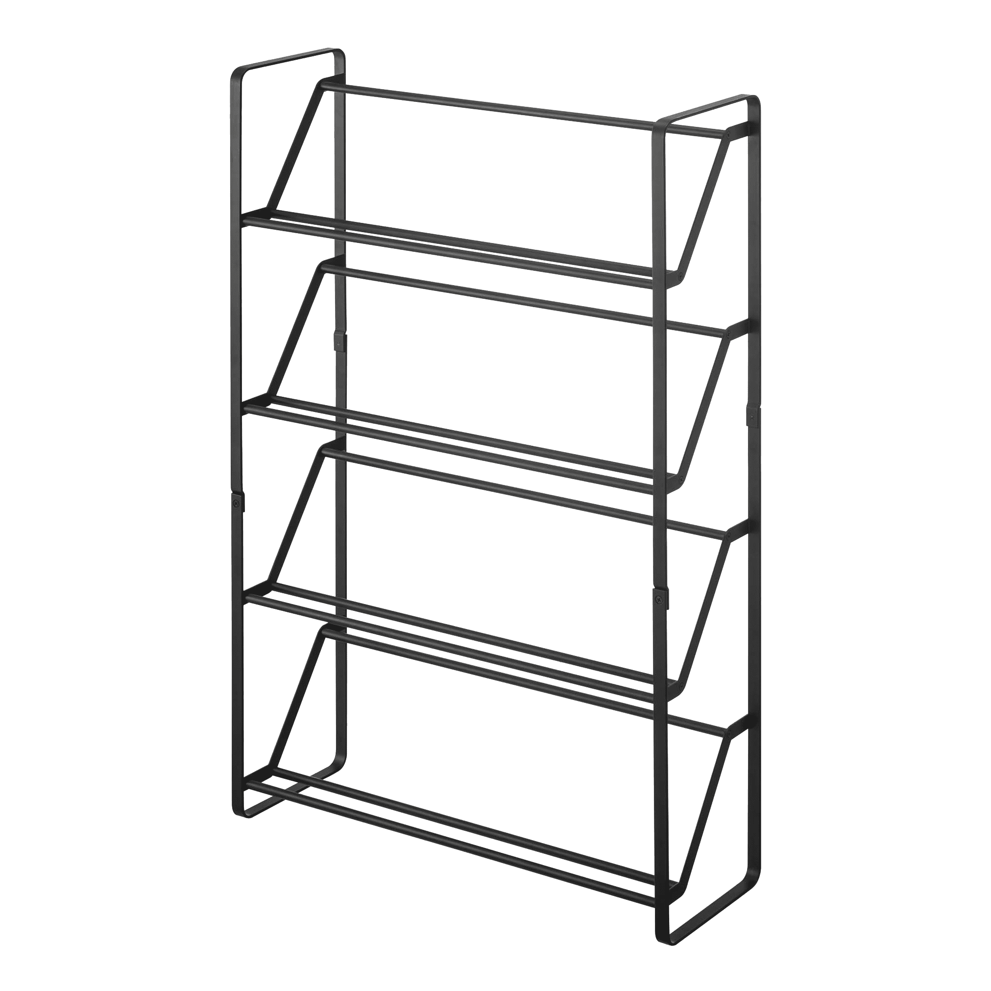 Yamazaki Home 4-Tier Slim Shoe Rack with Angled Ecuador Ubuy