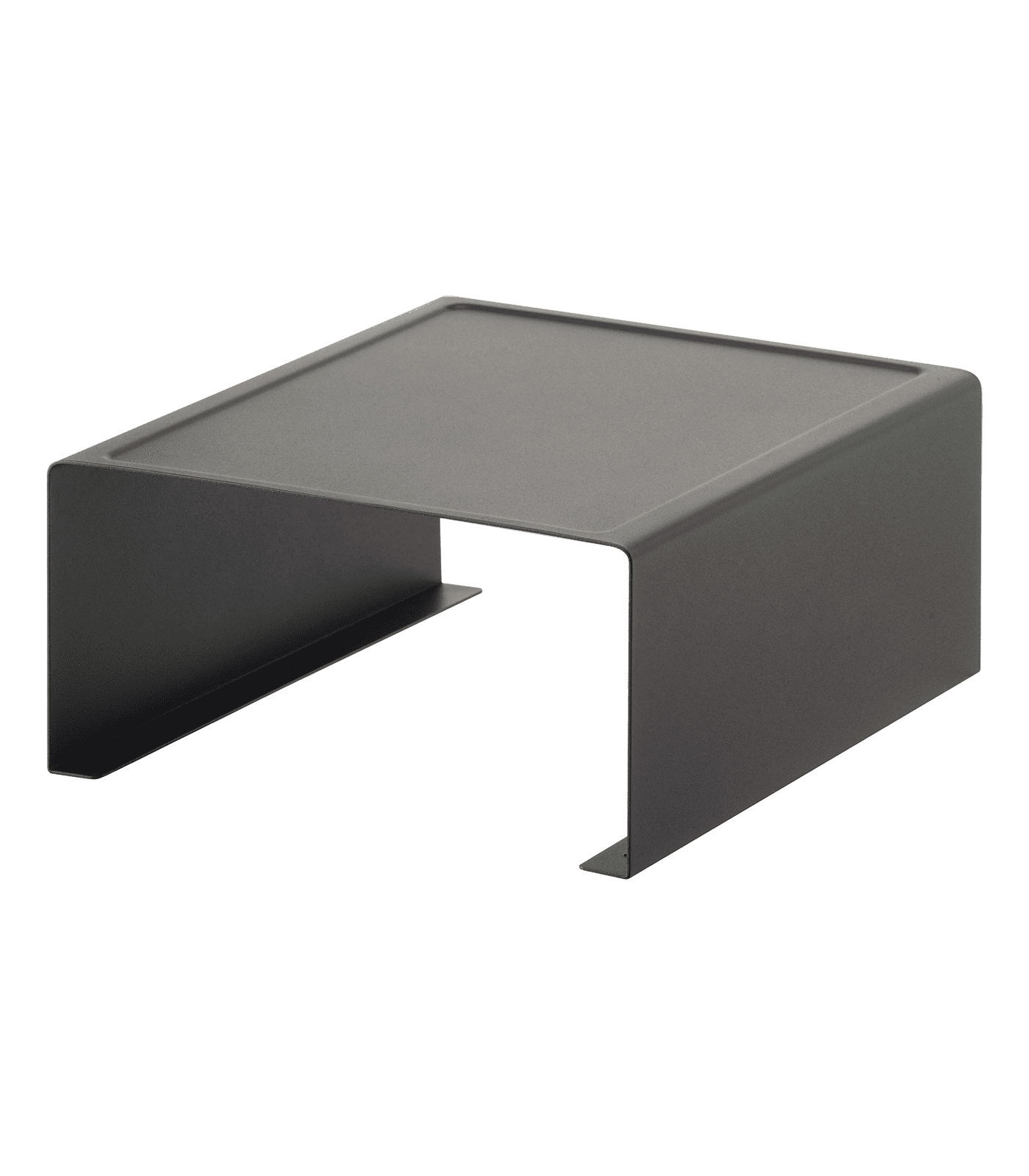 Black Steel Stackable Countertop Storage Shelf