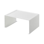 Yamazaki Home Stackable Kitchen Rack - Storage Organizer Counter Shelf, Steel, Large, Stack up to two, Stackable, No Assembly Req.