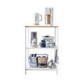 thumbnail image 1 of Yamazaki Home Storage Rack - Three Sizes, White, Steel, 35-Inch, Supports 64.9 pounds, Adjustable, 1 of 7