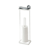 OakRidge White Bathroom Toilet Paper Tower with Adjustable Shelves ...