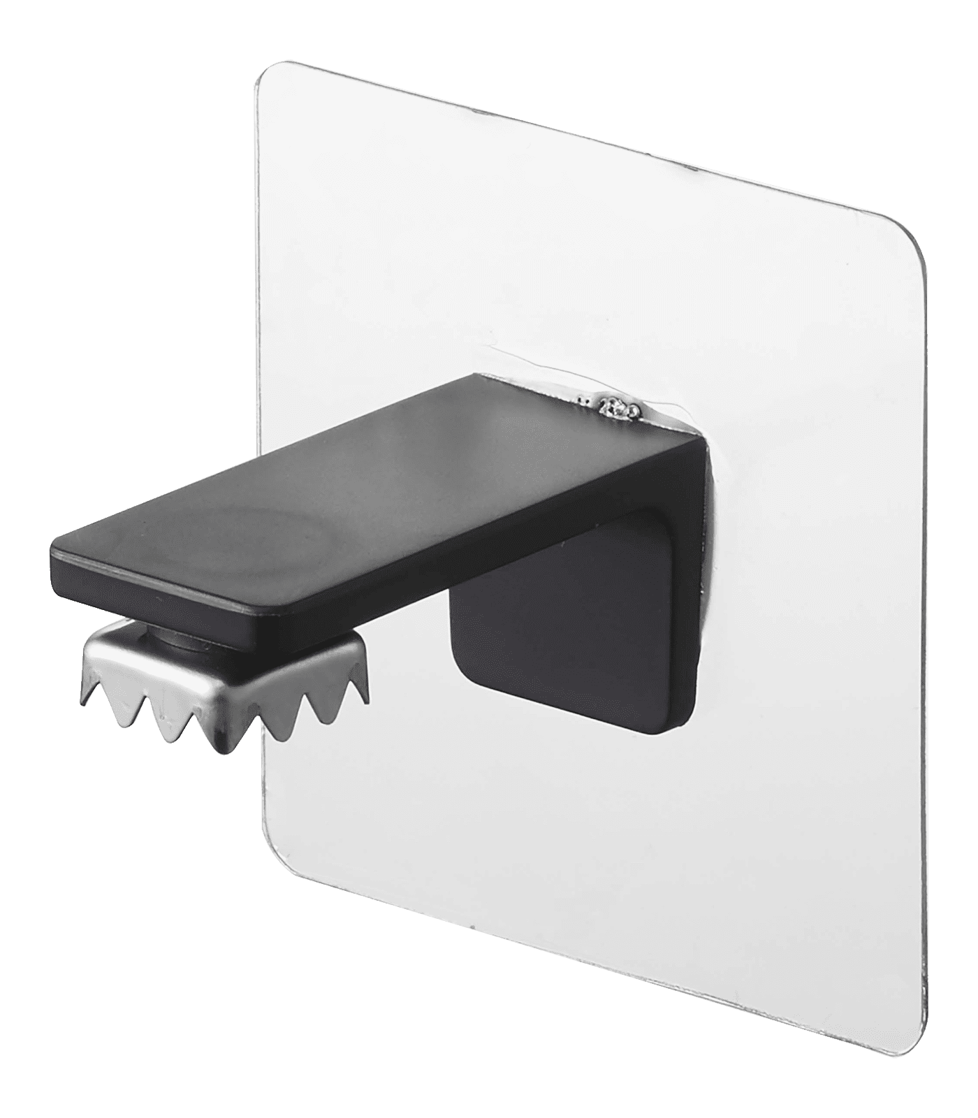 White Stainless Steel Adhesive Magnetic Soap Holder