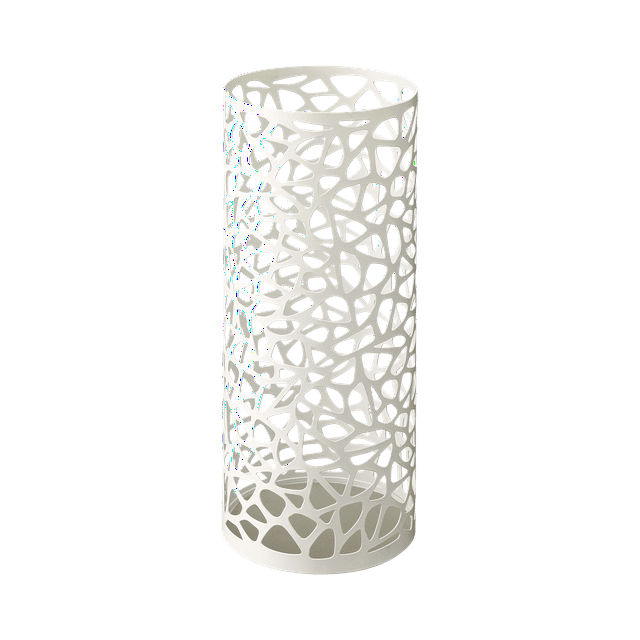 Yamazaki Home Umbrella Stand Two Styles, White, Steel, Round, Holds