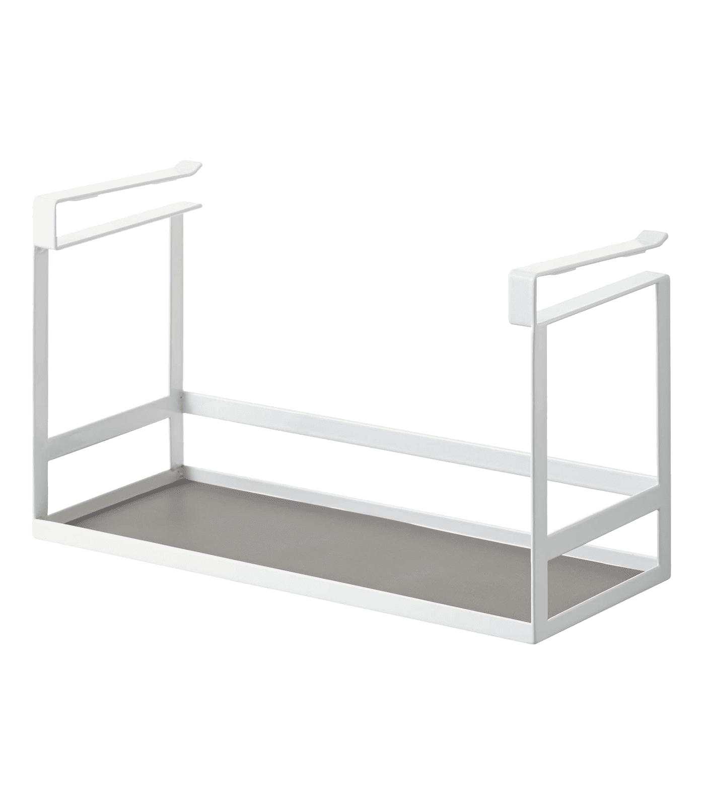 White Steel Undershelf Spice Rack and Organizer