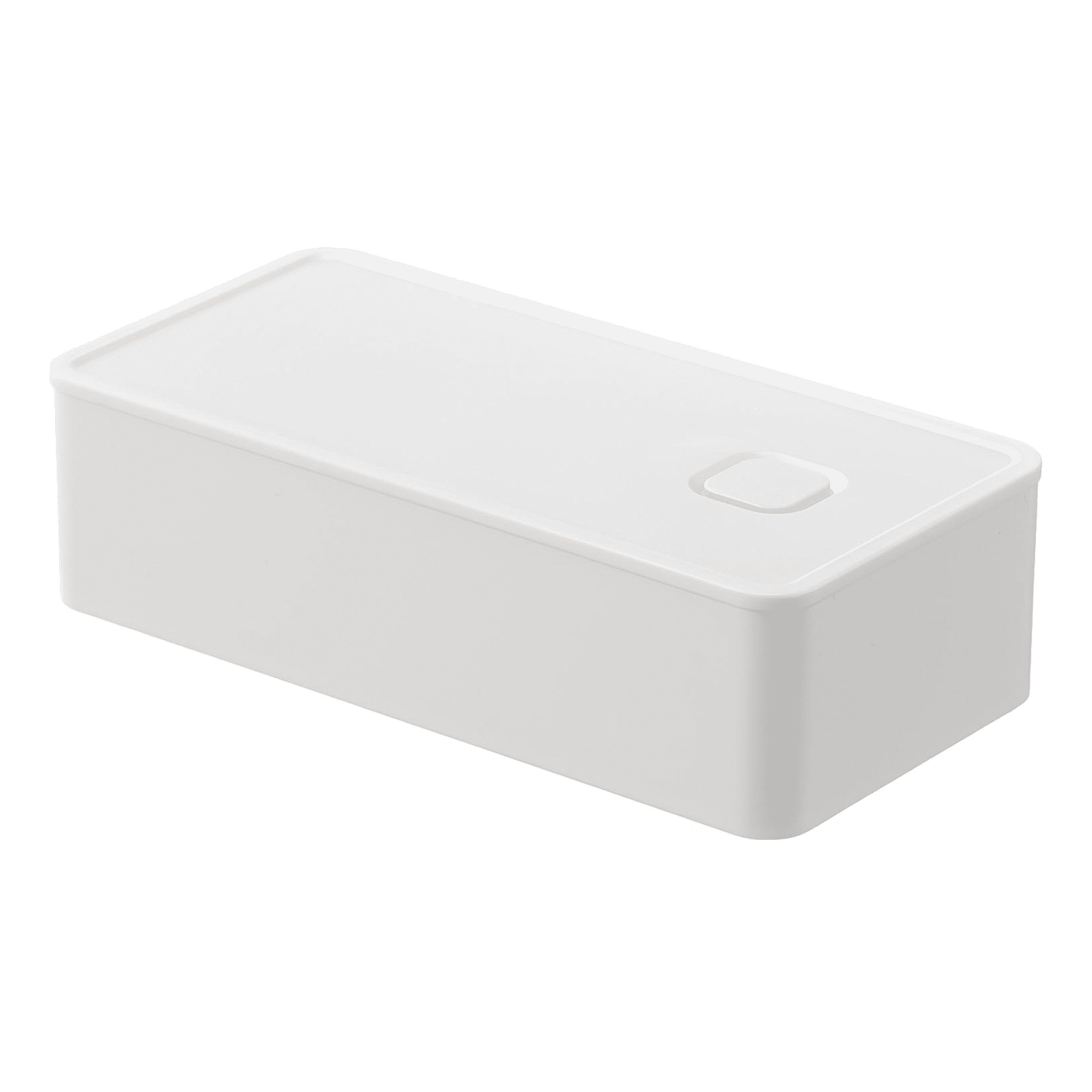 White Polypropylene Vacuum-Sealing Bento Box, 500ml