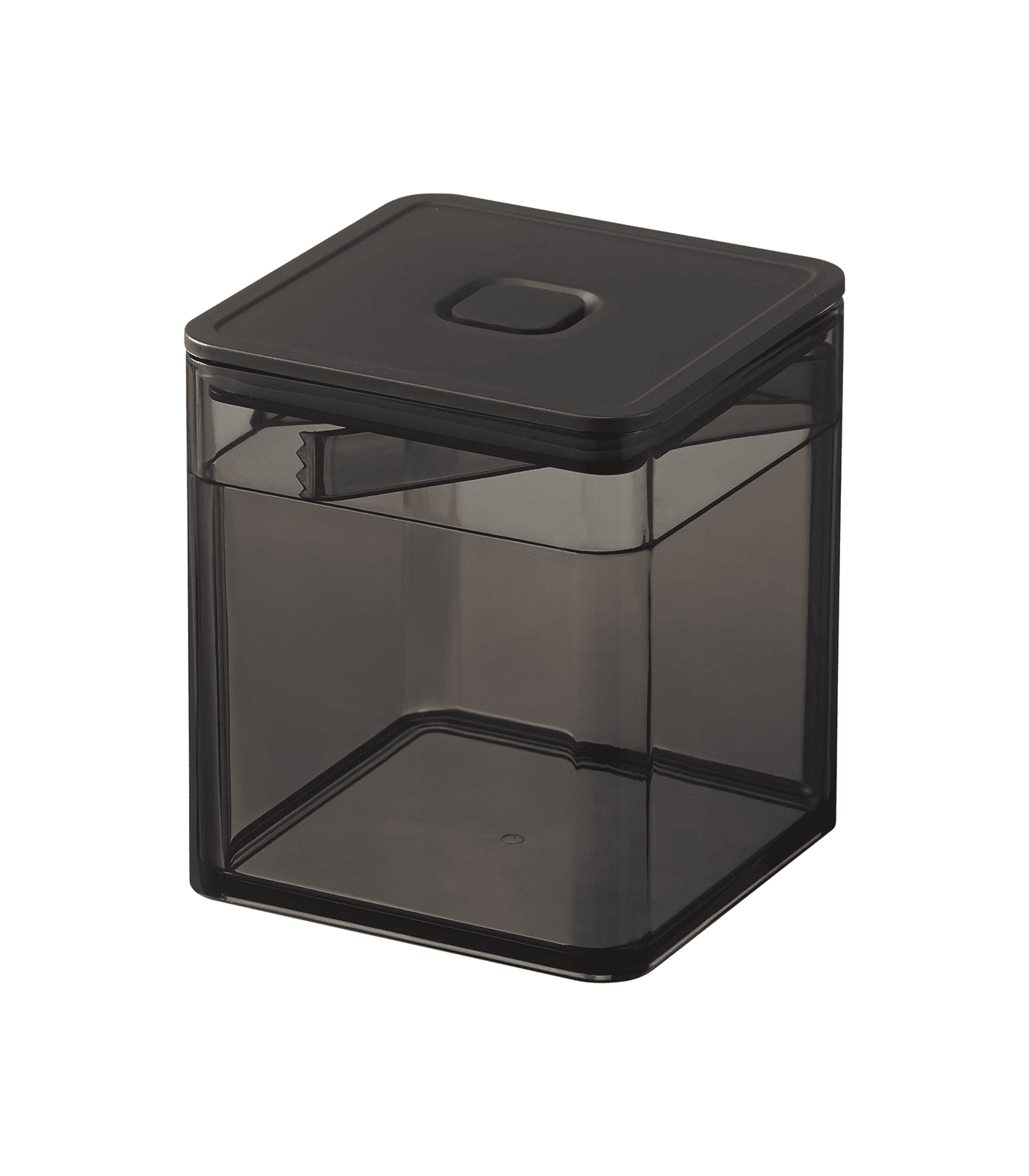 Black Plastic Freezer Safe Meal Prep Jar with Tongs