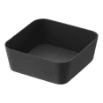 thumbnail image 1 of Yamazaki Home Vanity Tray - Flat - Two Sizes, Black, Steel, 3.5" x 3.5", No Assembly, 1 of 7