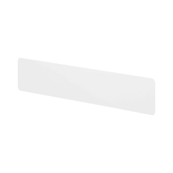 Yamazaki Home Wall-Mounted Magnet Board, Steel, Holds 4.4 lbs - L 0.6 x W 27.6 x H 5.9 inches White