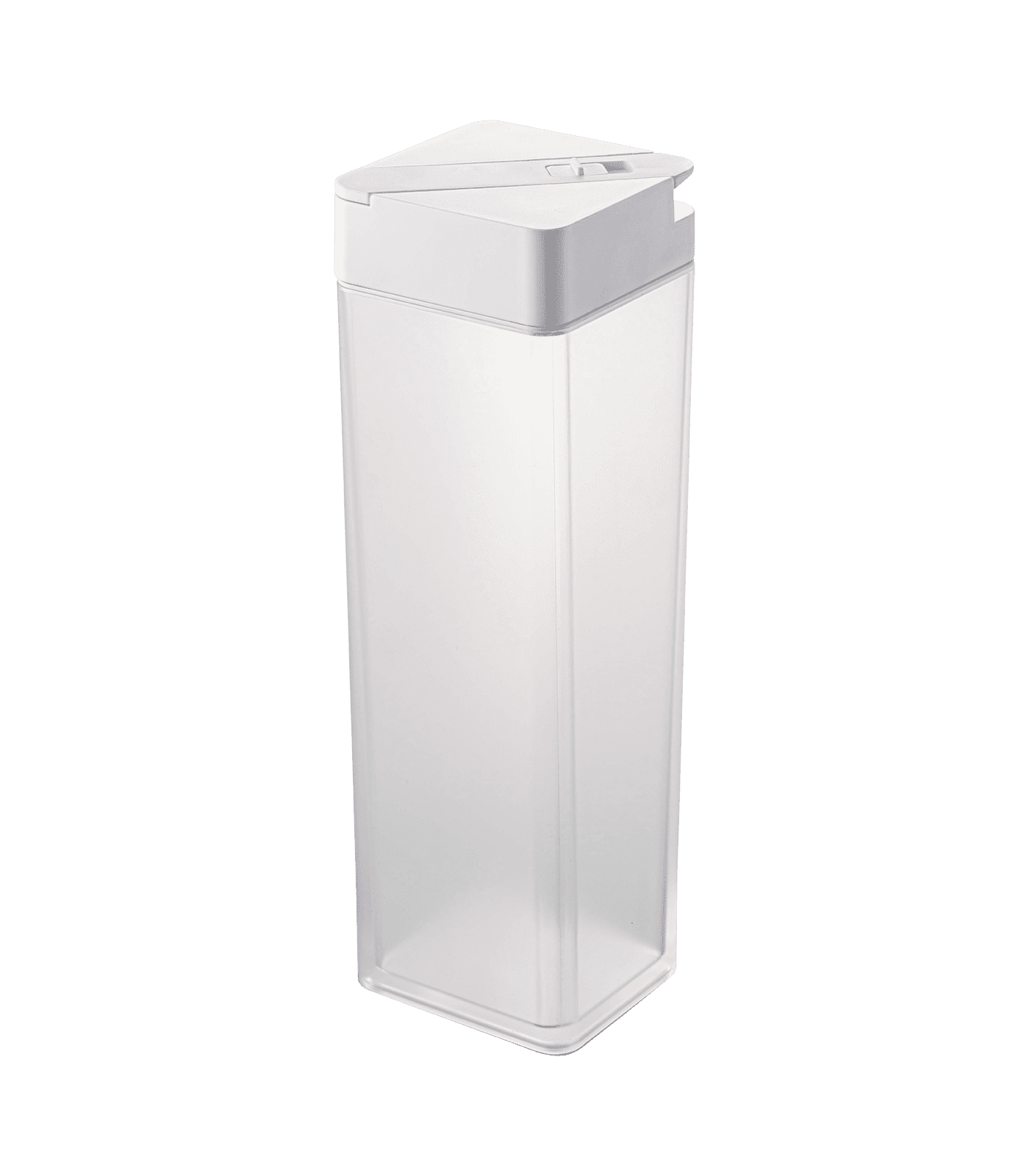 White ABS Plastic Airtight Water Pitcher with Vacuum Seal Spout
