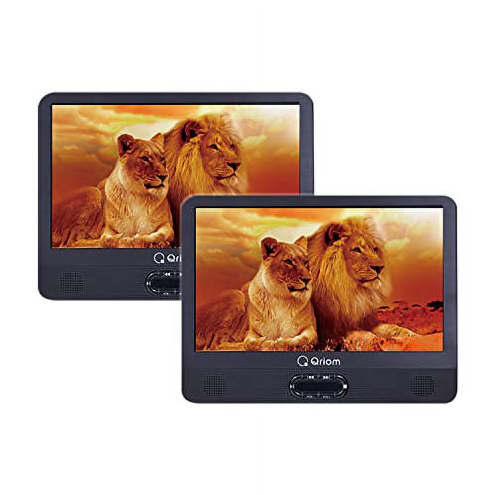 Yamazen Portable DVD Player Headrest Monitor Headrest Twin DVD Player