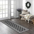 thumbnail image 1 of Yamaziot 1.7'x5' Runner Rug for Long Hallway, Washable Kitchen Floor Mat Non Skid Entryway Rug Low Profile Indoor Front Door Mat, Black, 1 of 7