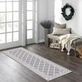 thumbnail image 1 of Yamaziot 20"x59" Runner Rug for Hallway, Washable Kitchen Floor Mat Non Skid Entryway Rug Low Profile Indoor Front Door Mat, Gray, 1 of 9