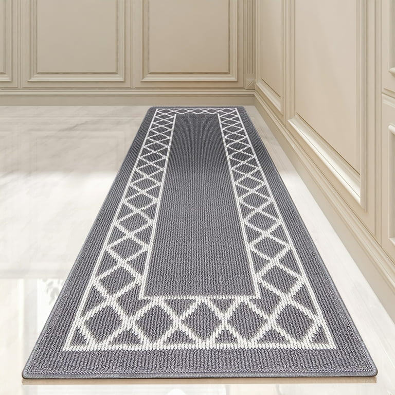 Yamaziot 1.7'x5' Hallway Runner Rug Washable Kitchen Floor Runners for  Hallway Non Skid Entryway Runner Mat Low Profile Inside Doormat Door Rugs  for