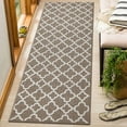 thumbnail image 1 of Yamaziot 1.7'x5' Runner Rug Long Farmhouse Kitchen Laundry Room Rug, Doormat Non Slip Washable Hallway Area Rug, Brown, 1 of 7